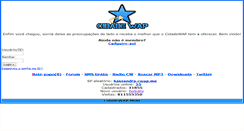 Desktop Screenshot of cidadewap.mobi